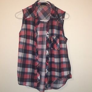 Red, white, and blue tank